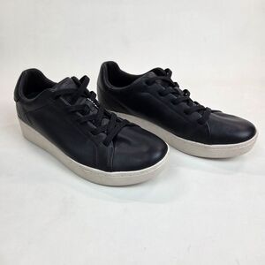 Skechers Arch Fit Cup Womens 9 Sneakers 158402 BLK Black Leather 2021 Air Cooled
